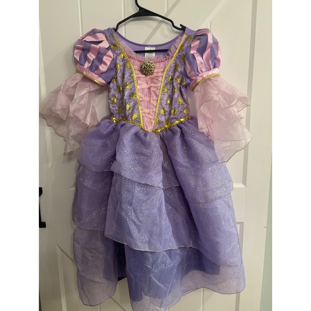 Disney Castle Collection Rapunzel Costume Dress Girls 7/8 Purple Princess Gown